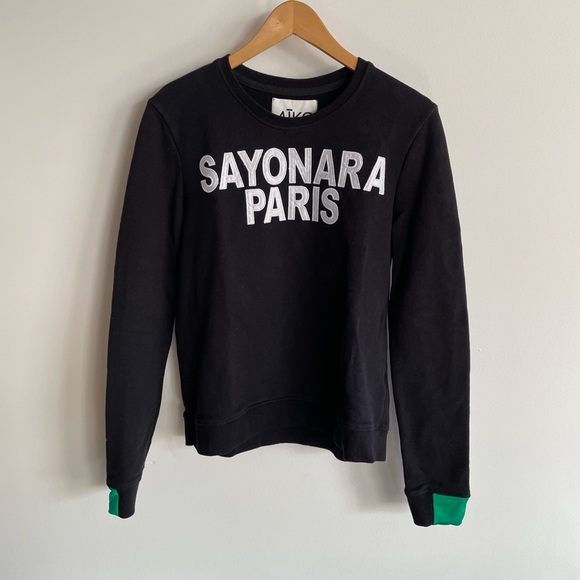 Aiko Sayonara Paris Sweatshirt - Picture 1 of 5